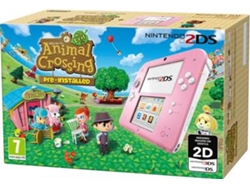 Nintendo 2DS Rosa + Animal Crossing