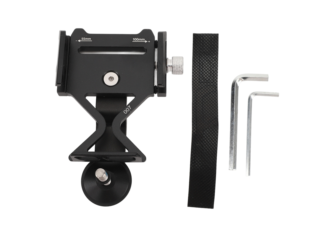 Soporte De Aluminio Para Teléfono Móvil Con Ángulo Ajustable Para Bicicletas De Montaña Y De Carretera.