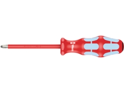 Destornillador VDE Pozidriv, acero inox 3165 i PZ 1 x 80 mm WERA 05022740001