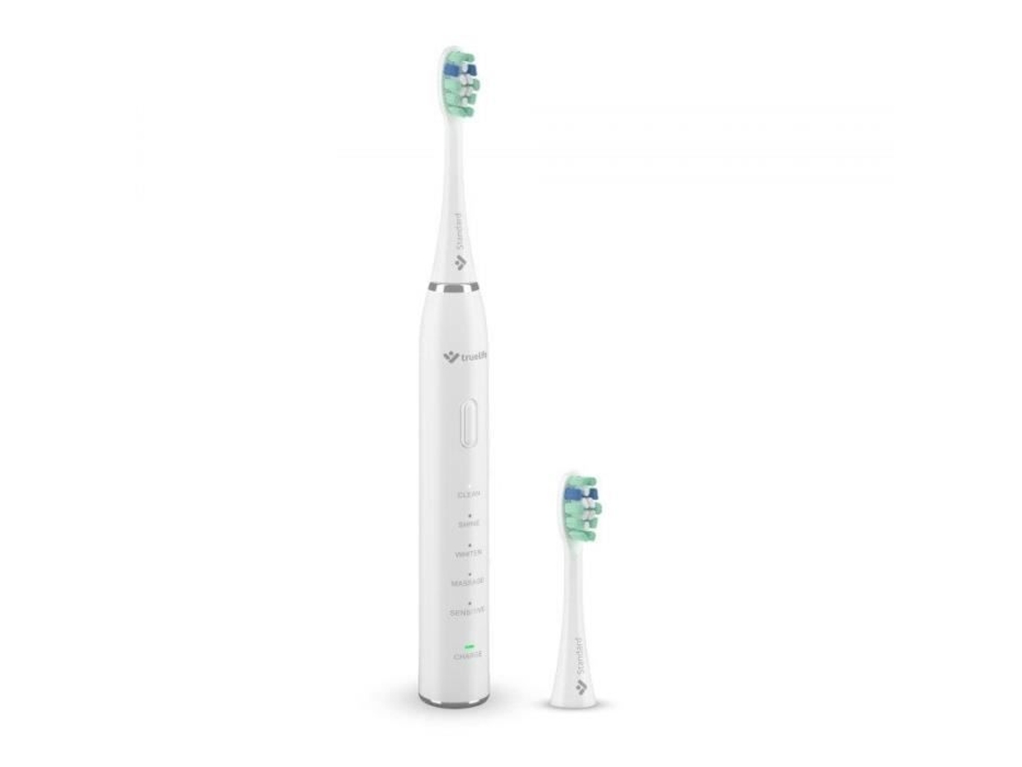 Cepillo De Dientes Oscilante Truelife Sonicbrush Clean30 Adulto Mixto Blanco