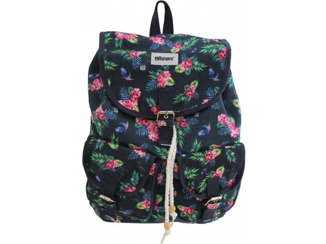 Mochila OFFSHORE con Pala (Negro - Poliéster - 40x12x41cm)