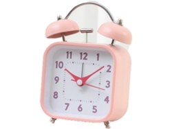 Despertador Digital De Escritorio Para Dormitorio. Diseño Elegante Y Práctico. Alarma Pequeña (rosa).