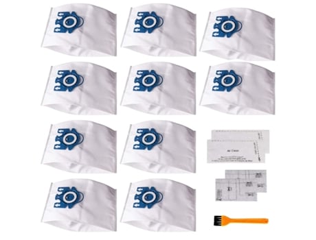 15 piezas de aspiradora para Miele Gn Airclean, bolsas de polvo de eficiencia 3D, reemplazan la pieza de la bolsa de polvo de la aspiradora Miele Gn