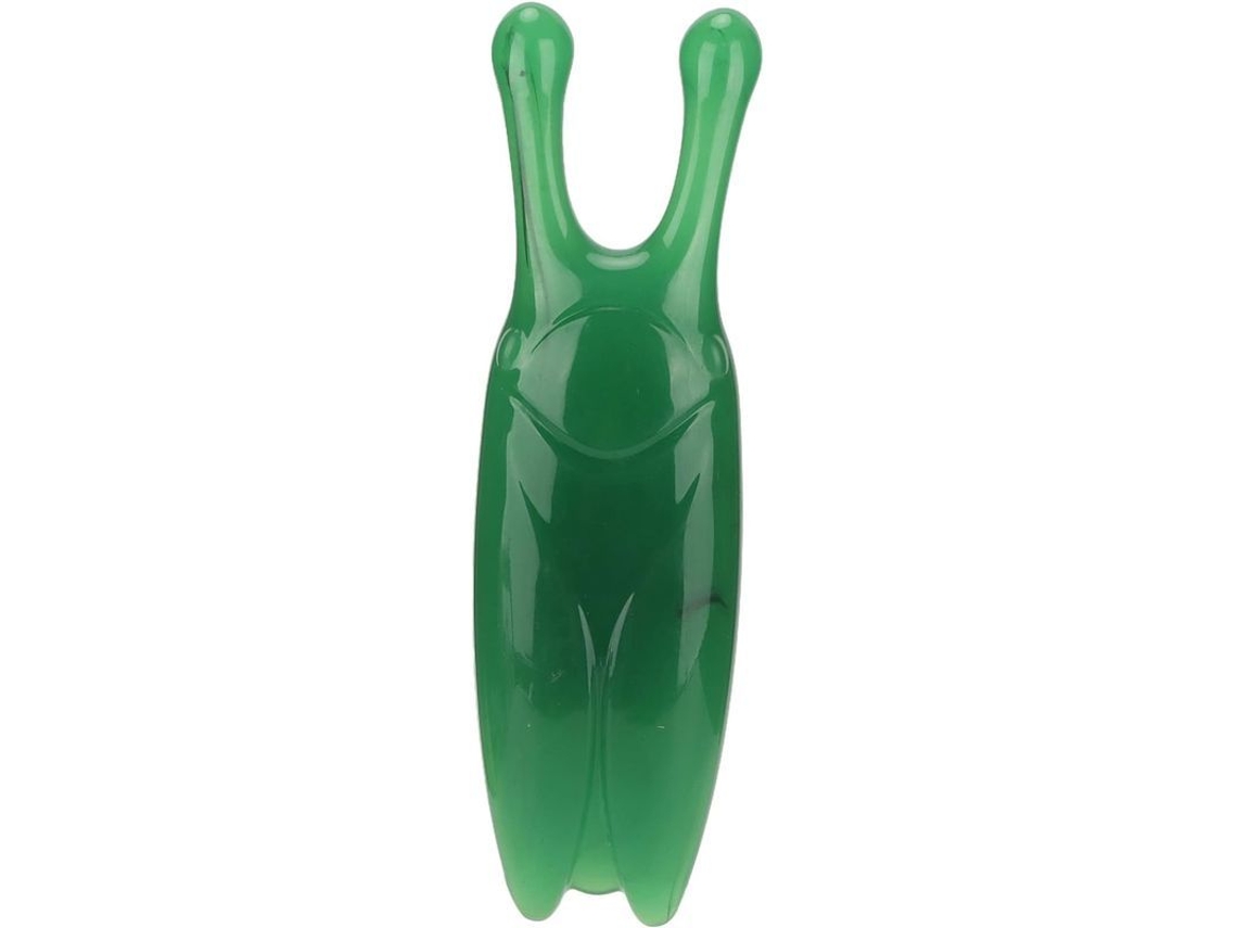 Herramienta Facial Gua Sha, Masajeador Nasal De Arco Alto Para Dar Forma A La Mandíbula Y Reducir La Hinchazón (verde)