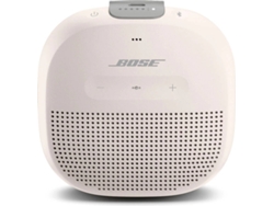 Altavoz Bluetooth BOSE Soundlink Micro (Blanco - Autonomía: hasta 6 h)