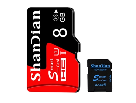 Tarjeta de Memória Micro SD SLOWMOOSE (8 GB)