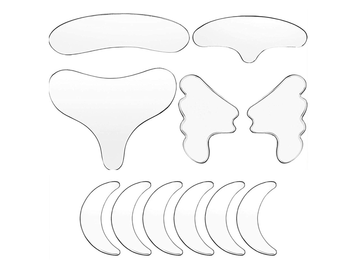 Almohadillas De Silicona Para La Piel (reducen Las Arrugas, Reutilizables)*