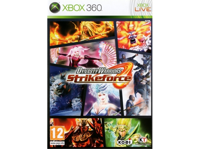 Juego Xbox 360 Dynasty Warriors Strikeforce