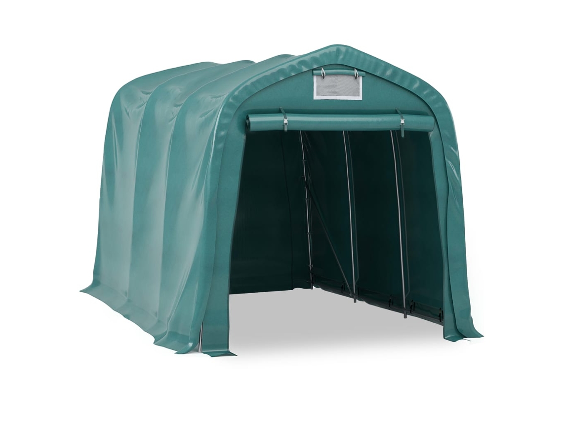 Tienda de almacenamiento VIDAXL Verde Tela (240 x 360 cm)