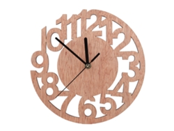 Pegatinas de reloj de pared redondo moderno para decoración del hogar y la oficina (2)