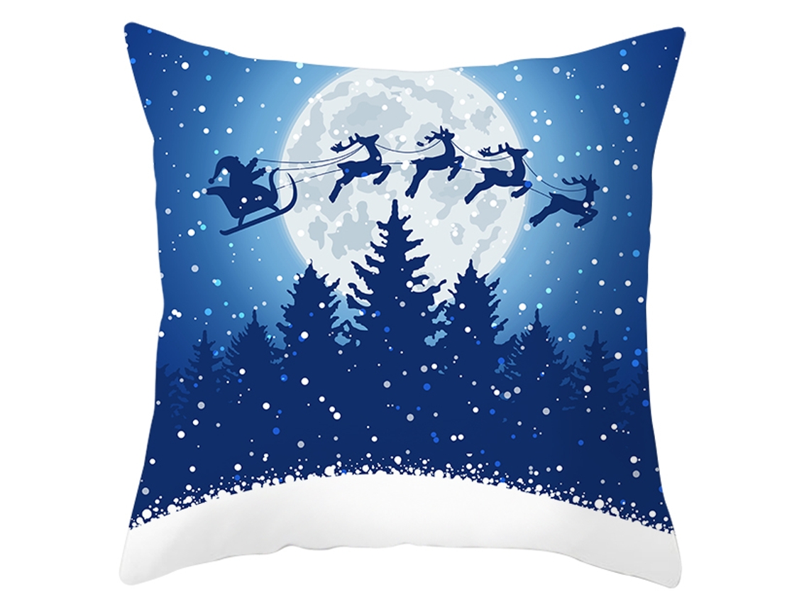 Serie Navideña Nieve Funda de Almohada