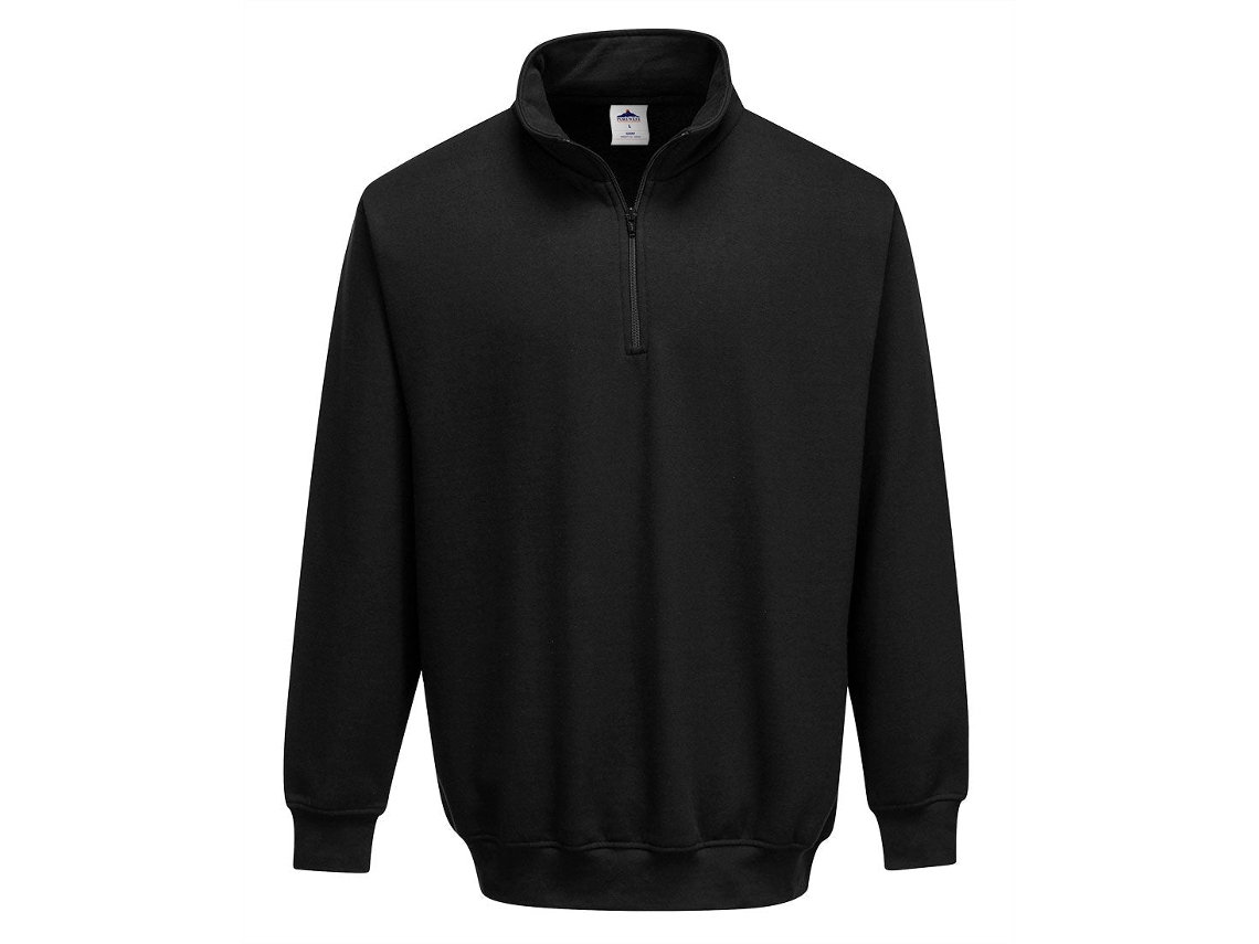 Sudadera Sorrento azul marino oscuro con cremallera / XXL