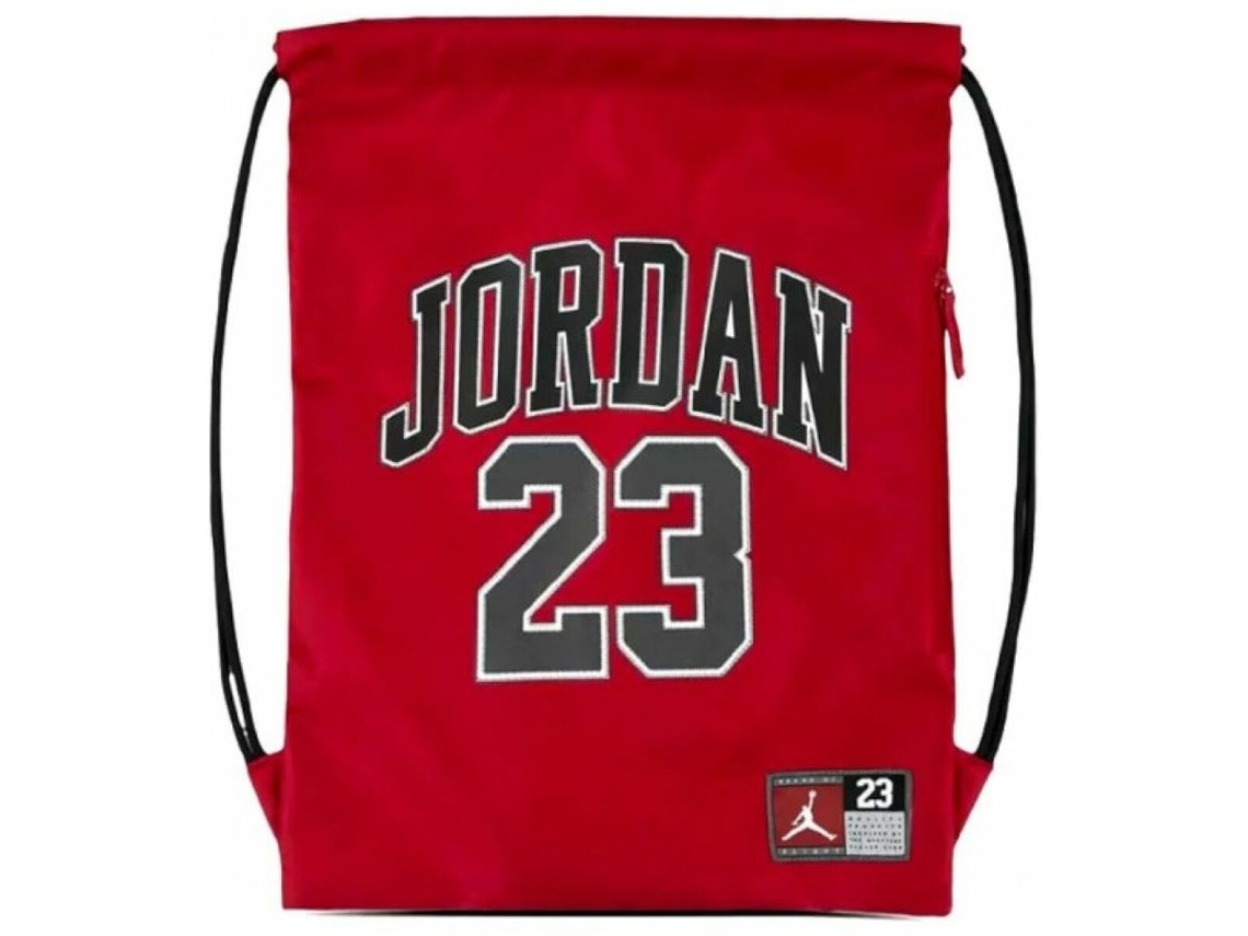 Saco Mochila Com Cordas Jordan 9a0757 R78 (vermelho Poliéster)