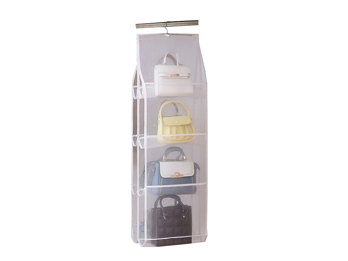 Organizador Bolsos Colgantes Bolsillos JEIIBRZUI Blanco (37x18x4cm)