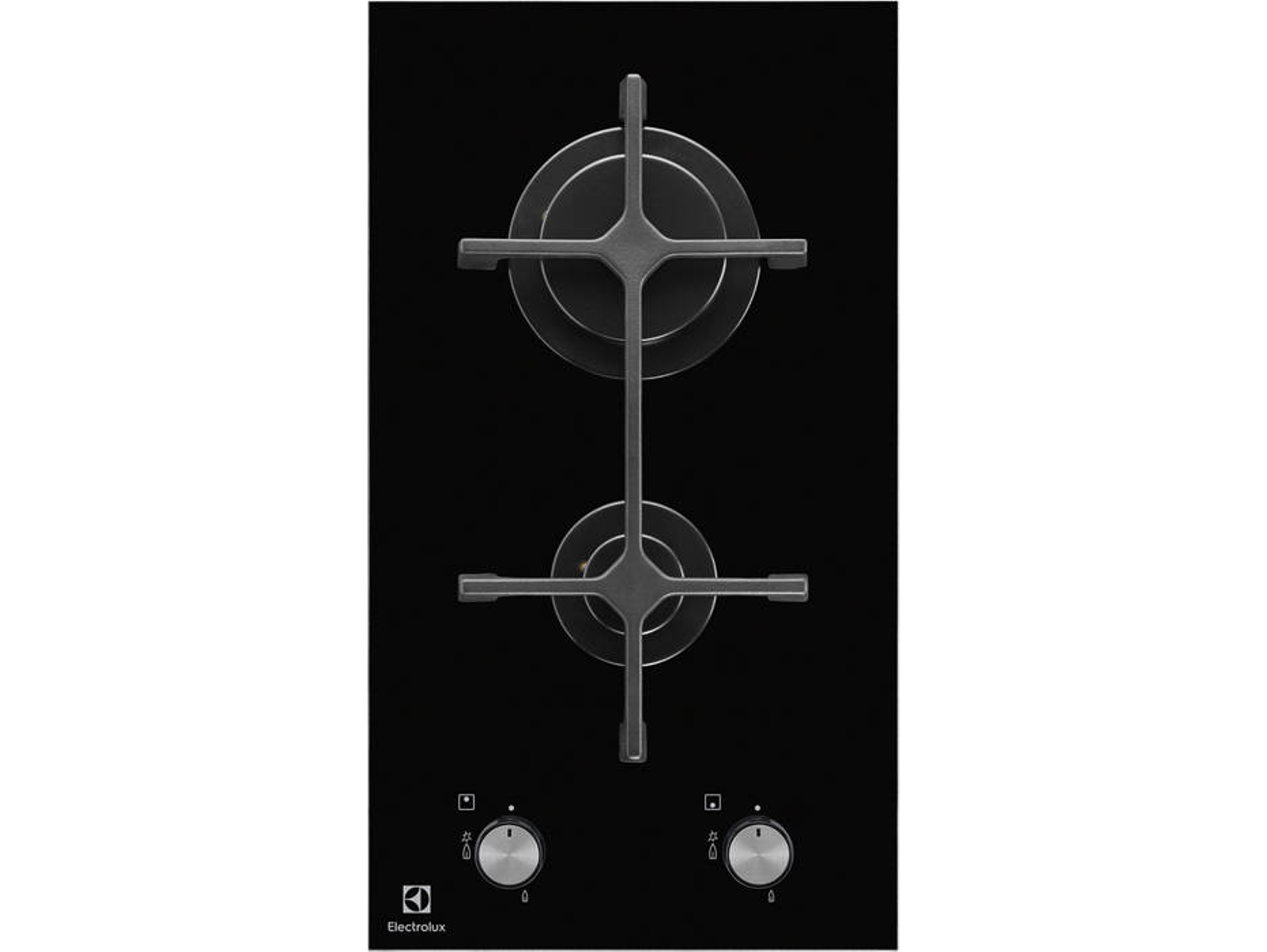 Placa de Gas ELECTROLUX EGC3322NVK (Gas Natural - 29 cm - Negro)