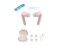 Auriculares inalámbricos Bluetooth True Wireless, color rosa, azul, blanco y negro, TWS, intraaurales, Beisk