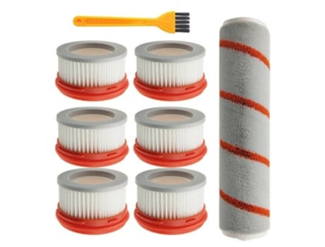 Filtro para xiaomi dreame v8 v9 v9b v9p xr acessórios escova de rolo