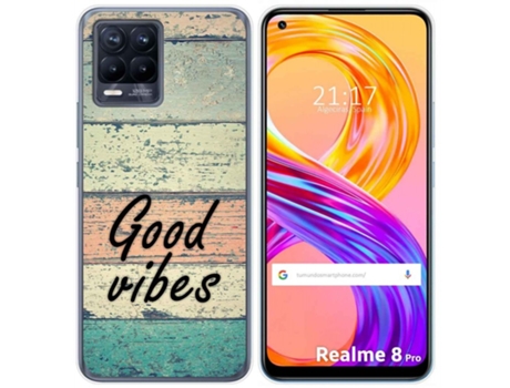Carcasa Realme 8 4G / 8 Pro TUMUNDOSMARTPHONE Dibujos Multicolor