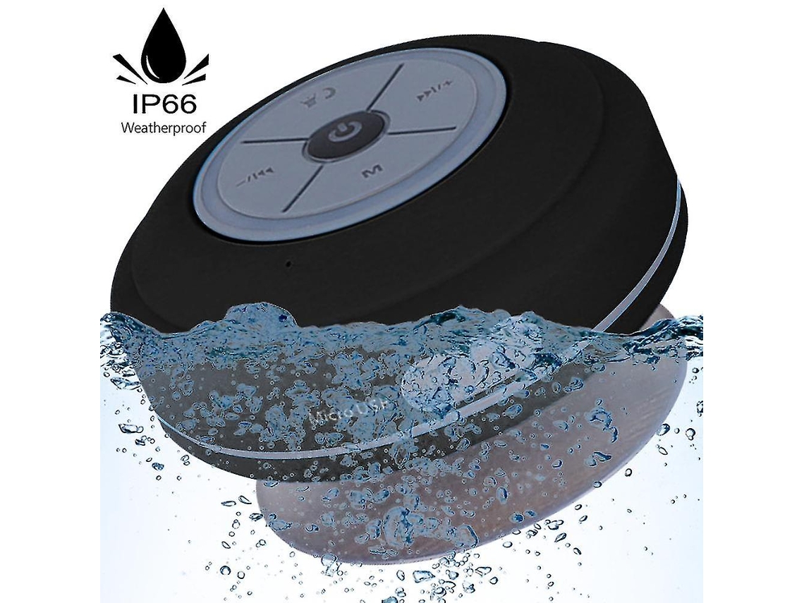 Altavoz de ducha Bluetooth, impermeable, inalámbrico y portátil. Chaberlu