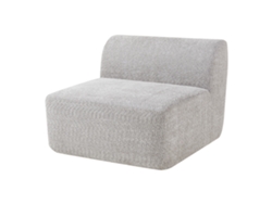 Módulo Central De Sofá Hurvas Bouclé - Gris [EN.CASA]
