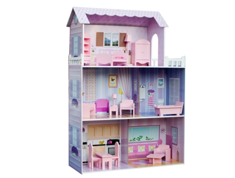 Casas de Muñecas OLIVIA'S LITTLE WORLD (Madera - Rosa - 113,2 cm)