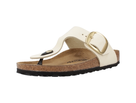 Zapatos de Mujer BIRKENSTOCK Gizeh Big Buckle Beige (40)