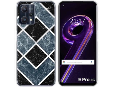 Carcasa para Realme 9 Pro 5G TUMUNDOSMARTPHONE Dibujos Mármol 06 Multicolor