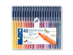 Staedtler Triplus Color Ponta de Fibra Box de 40Uni.