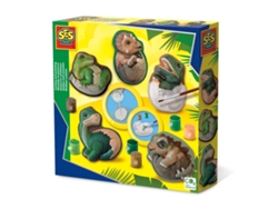 Juego Creativo SES CREATIVE Set de moldear Dinosaurios (Edad Mínima Recomendada: 3 años)