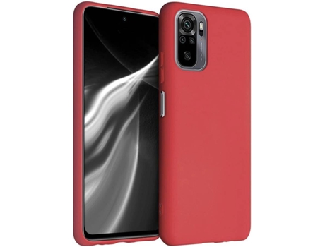 Funda Xiaomi Redmi Note 10/10S LMOBILE Soft Flexible (Rojo)