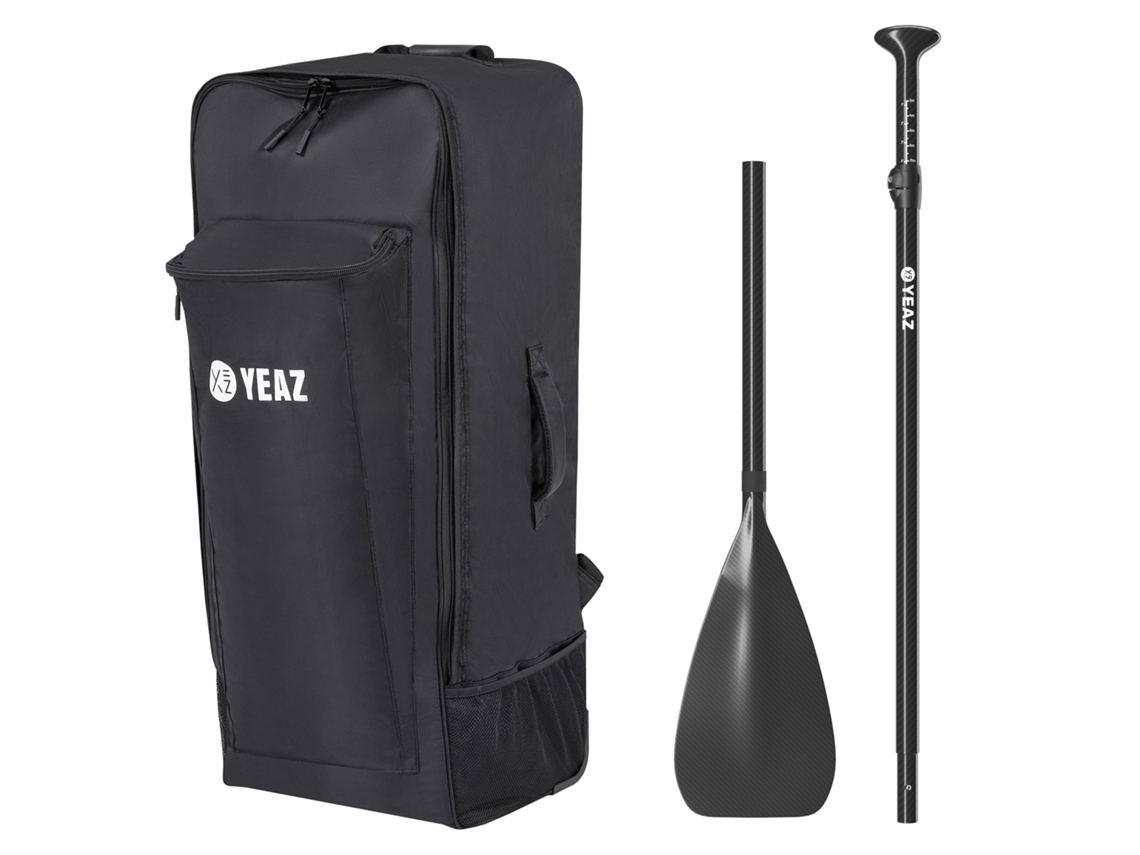 Mochila de carro y pala de carbono YEAZ KIT PRO