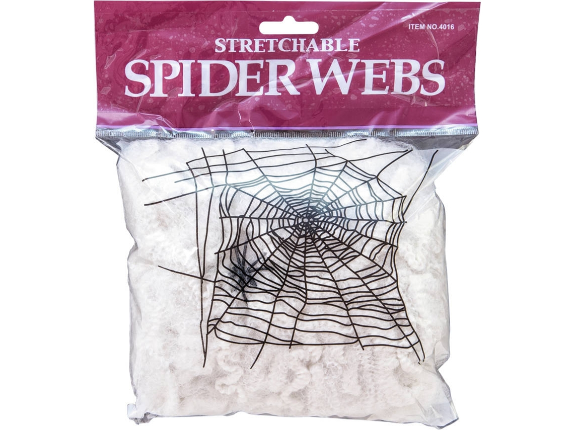 Decoración de Halloween EUROPALMS spider web 50g (Blanco)