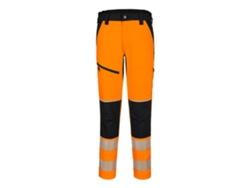 Pantalones Pw3 Hi-vis Stretch: Seguridad Y Comodidad Naranja Negro / Xxl