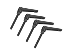 4 Cables De Sujeción Metálicos Ajustables Con Rosca Macho M8 (50 Mm) Para Máquinas