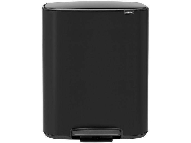 Bote de Basura BRABANTIA 211362 BO con Pedal (Mate - 9,4 kg - 54,1 x 32,2 x 64,5 cm - Garantía: 10 Años)
