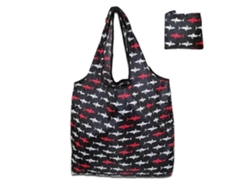 Bolsa de compras grande, reutilizable y ecológica para guardar juguetes de playa, bandolera, plegable. GOKOCO