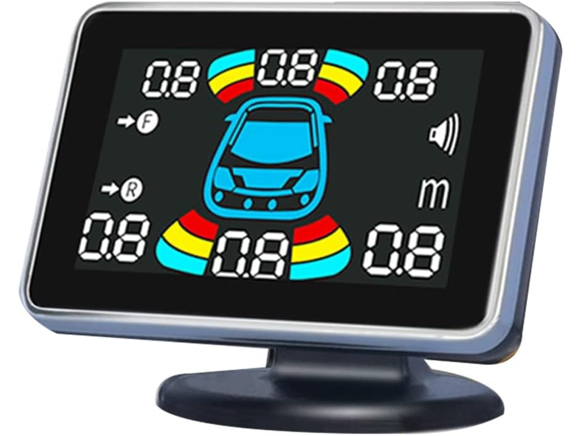 Sensor De Estacionamiento Con 8 Sensores Montados En Las Sondas Delanteras Y Traseras Para Ayudar