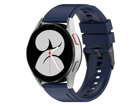 Correa de Silicona 20mm transpirable para Samsung Galaxy Watch 5 40mm/44mm/Watch 5 Pro 45mm - azul marino