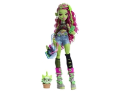 Muñeca Venus McFlytrap de Monster High con Chewlian y accesorios Hrp81