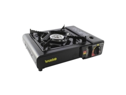 Cocina hornillo gas cartucho negra