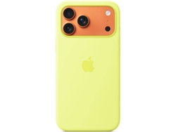 Funda APPLE iPhone 17 Pro Max Silicona con Magsafe (Amarillo Neon)