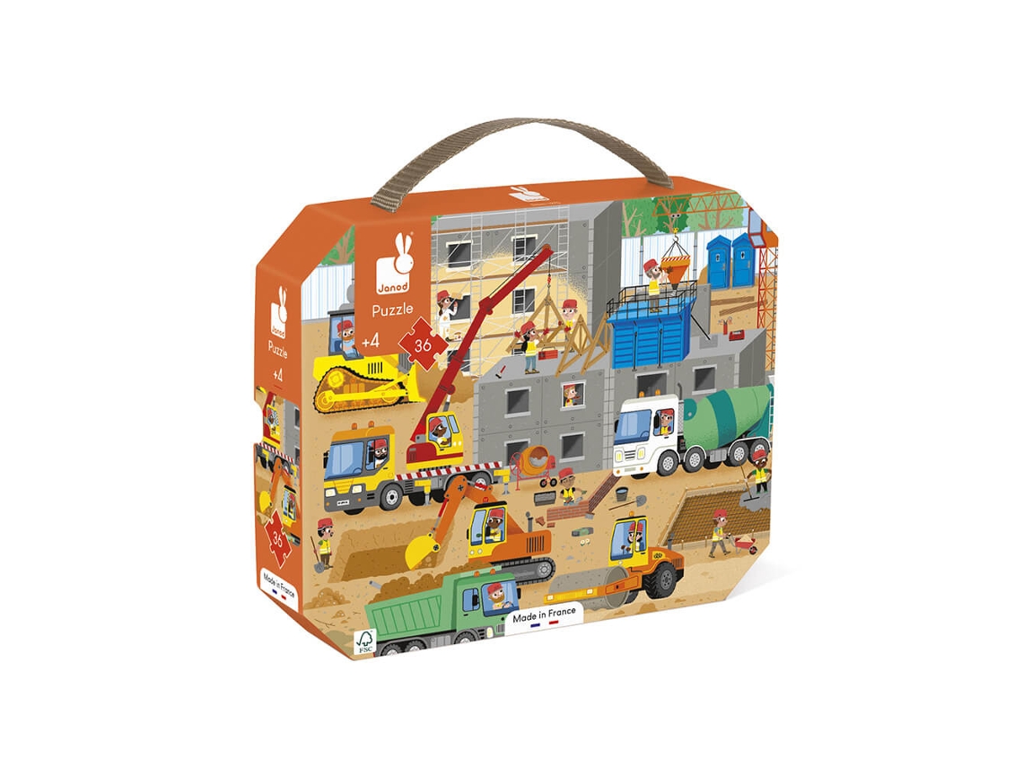 Puzzle Construction Site JANOD (4 años)
