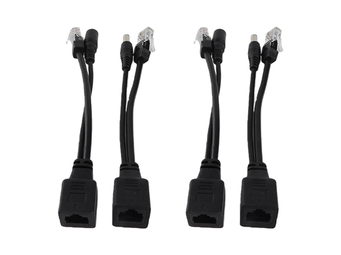 Módulo De Alimentación Poe Splitter 12v Para Equipos De Monitoreo De Cámaras De Red