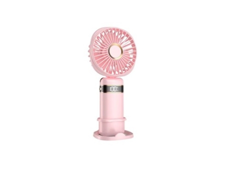 Mini Ventilador Portátil con Soporte SKYHE S-21 Rosa