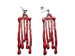 Pendientes WIDMANN sangre de Halloween