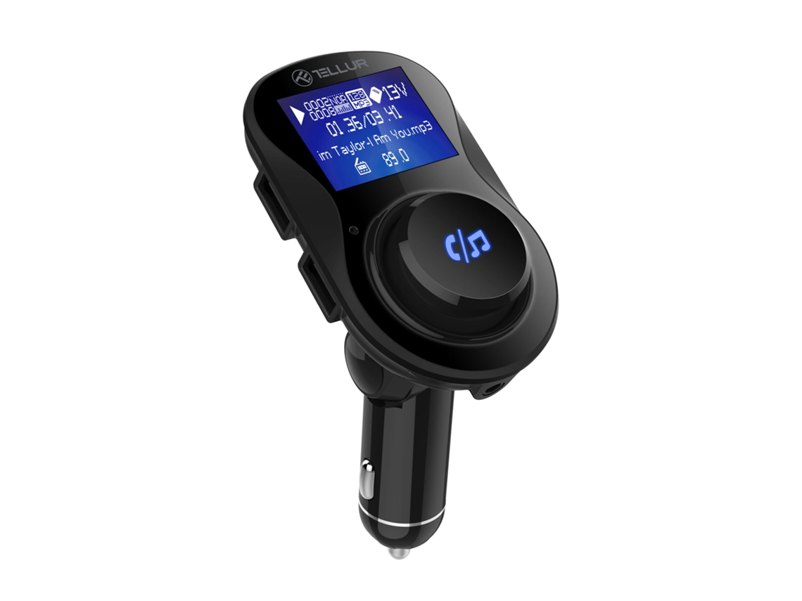 TELLUR Transmisor FM Bluetooth para Coche FMT-B3 negro