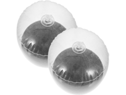 Juego 2 Soportes Inflables Pvc Sombreros 17x17 Estante Almacenamiento Transparente Gorras Gorros Organizador