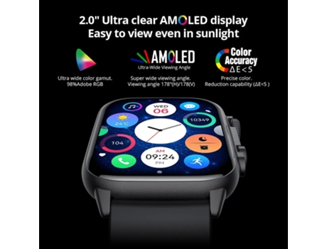 Reloj inteligente C81 de 2,0 pulgadas compatible con AOD 100 modos deportivos IP68 reloj inteligente resistente al agua hombres mujeres PK Ultra Se...
