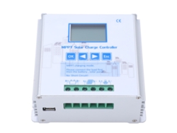 Regulador de carga solar MPPT universal automático de 30 A para paneles de 24 V/48 V