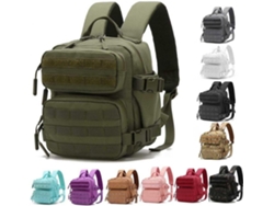 Mochila De Viaje Para Senderismo, Pequeña Bolsa De Montañismo De 9 L (verde Militar), Chrui